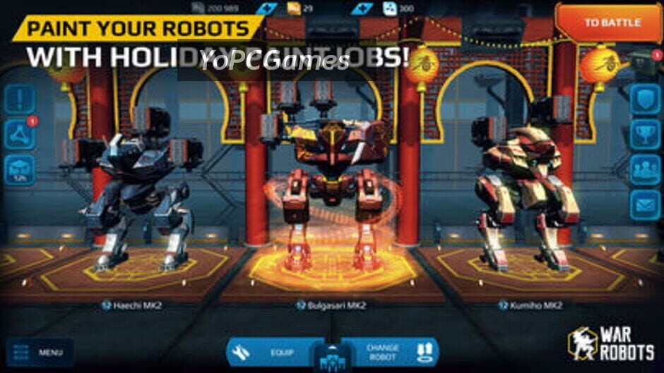 war robots screenshot 2