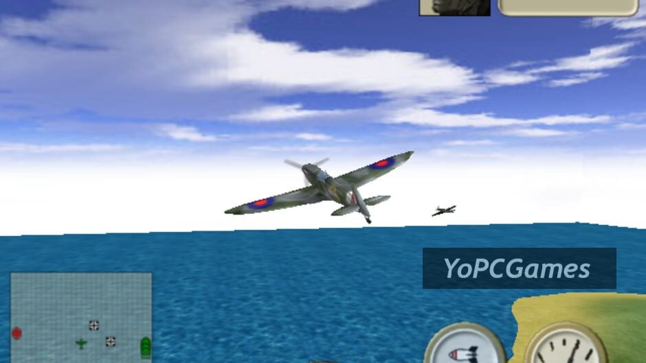 wwii aerial dogfight screenshot 1