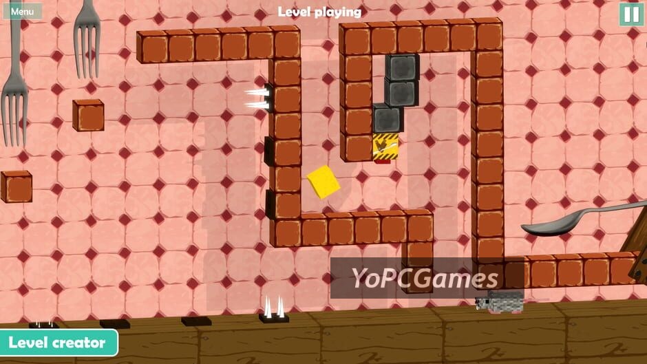 Screenshot of a cheesy game 1
