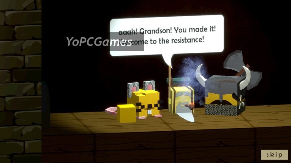 Screenshot of a cheesy game 5