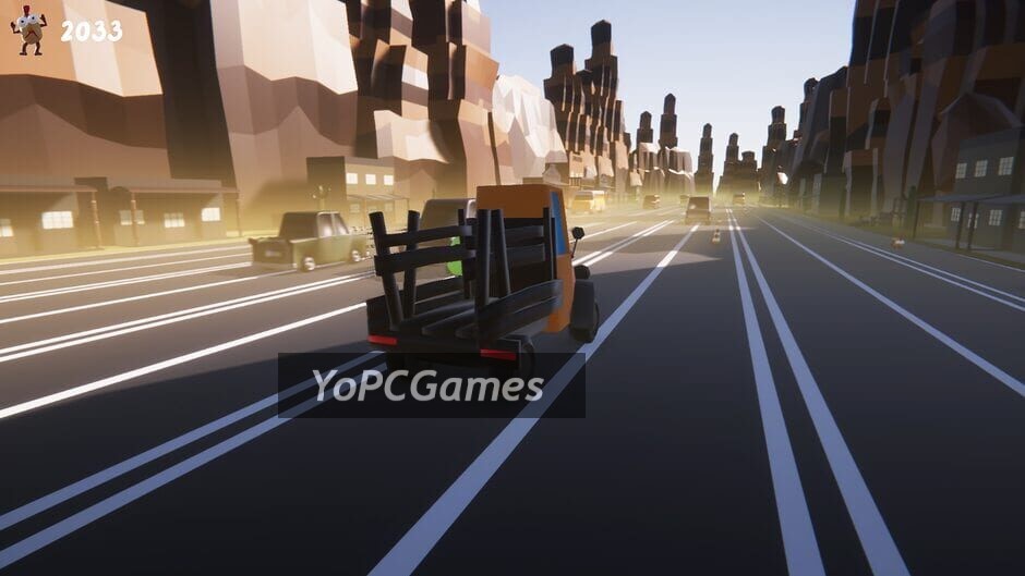 chickens on the road screenshot 1