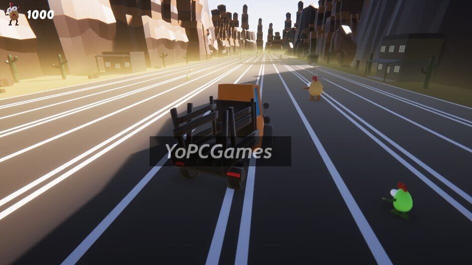 chickens on the road screenshot 3
