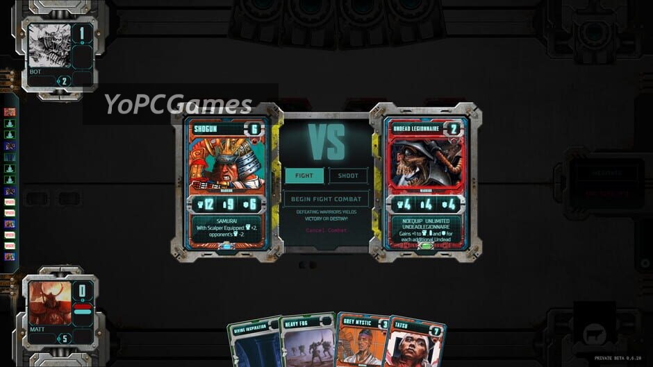 Doomtrooper CCG screenshot 4