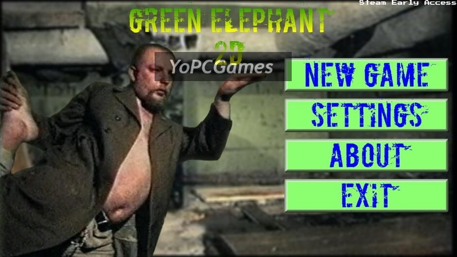 green elephant 2d screenshot 2