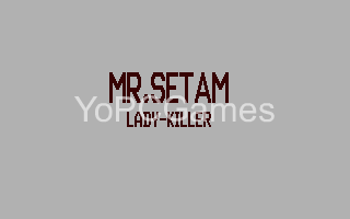 mr. setam: lady killer poster