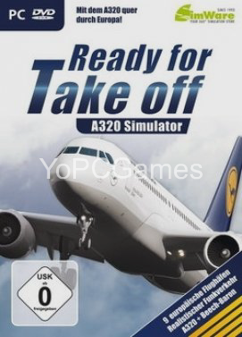 ready for take off - a320 simulator poster