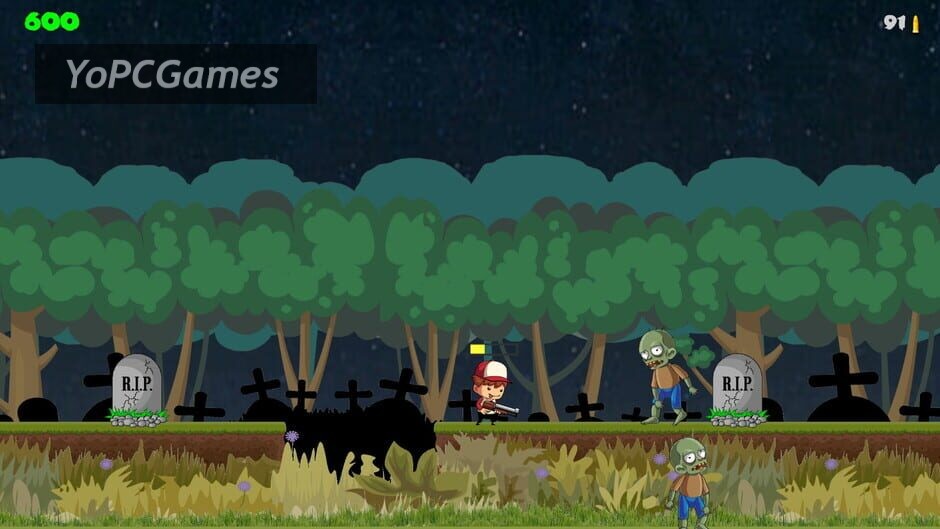 red cap zombie hunter screenshot 1