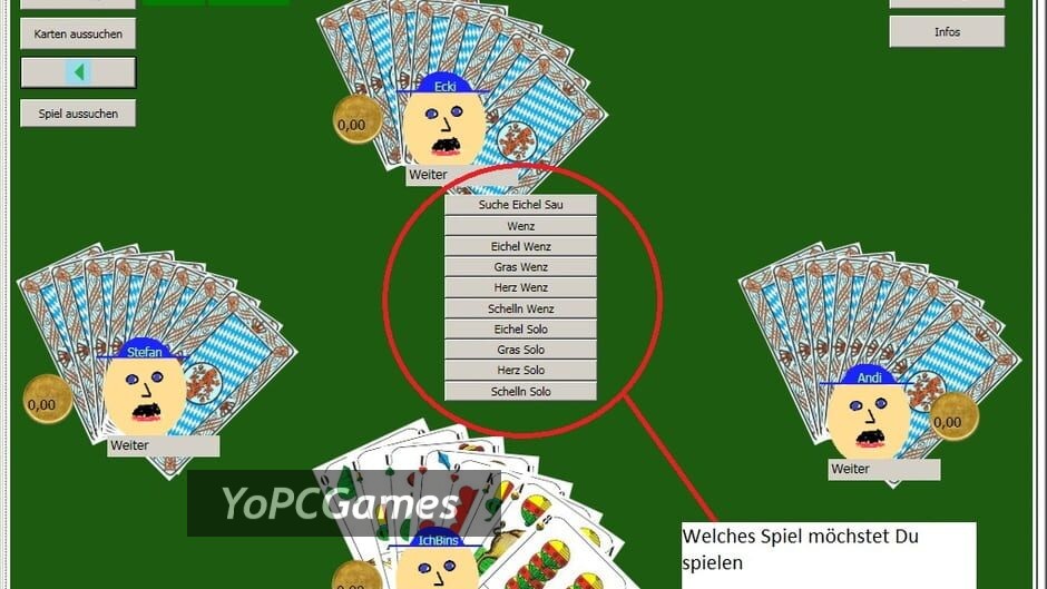 schafkopfspiel screenshot 1