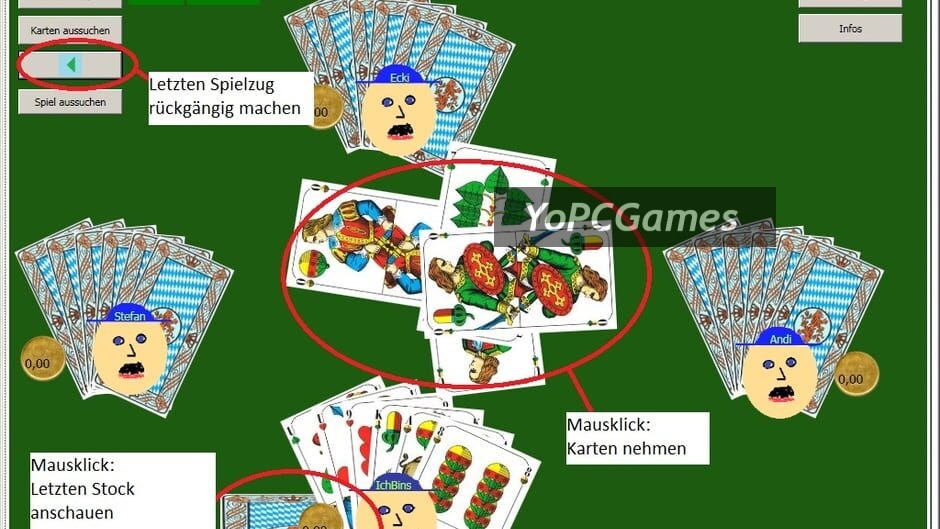 schafkopfspiel screenshot 2