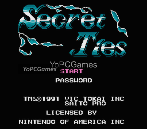 secret ties poster