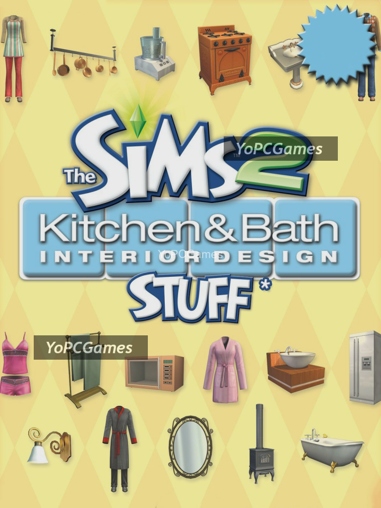 the sims 2: kitchen & bath interior design stuff cover