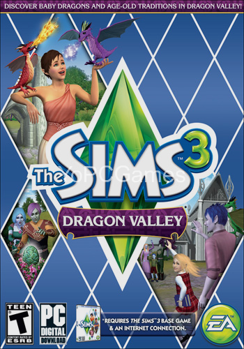 the sims 3: dragon valley poster