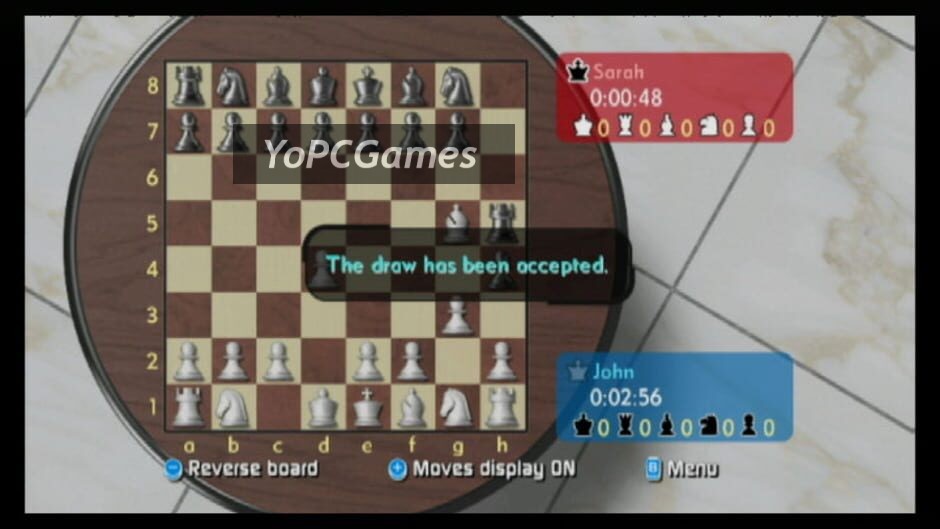 Wii chess screenshot 3