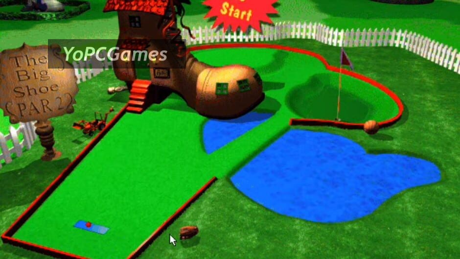 3D ultra mini golf screenshot 1