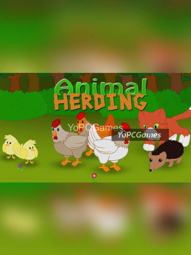 animal herding poster