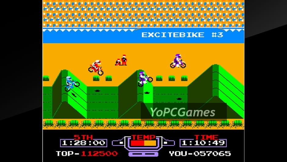 Arcade Archives: excitebike Screenshot 1