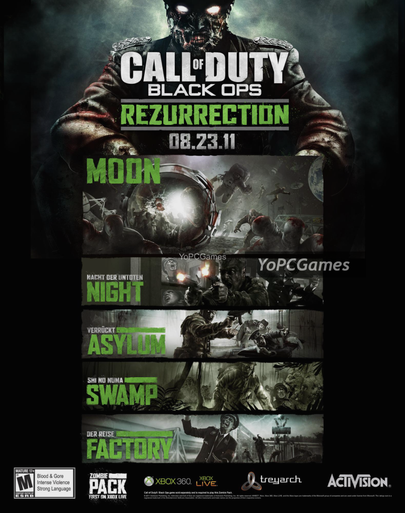 call of duty: black ops - rezurrection pc game