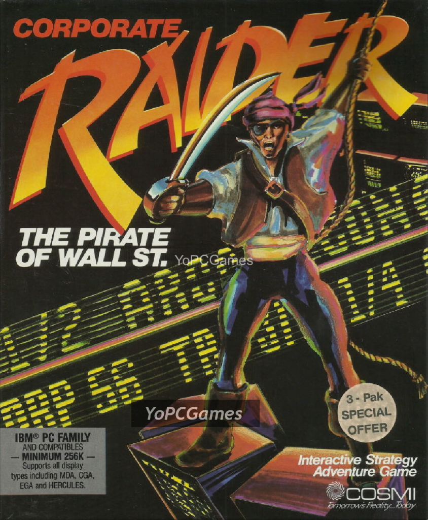 corporate raider: the pirate of wall st. poster