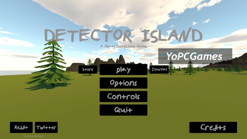 Detector island: a metal detection game Screenshot 1