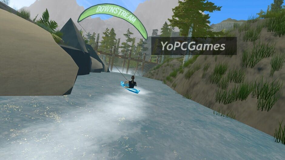 downstream: vr whitewater kayak screenshot 1