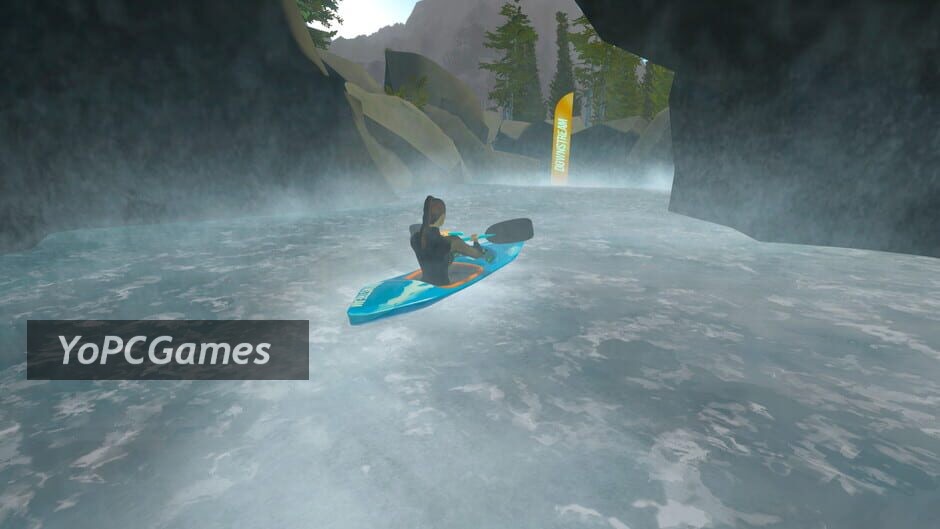 downstream: vr whitewater kayak screenshot 2