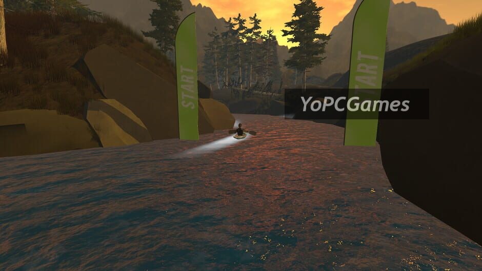 downstream: vr whitewater kayak screenshot 5