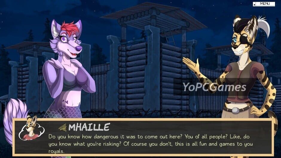 Furry Shakespeare: to date or not to date creepy cat girls?  Screenshot 3