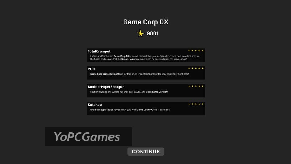 gamecorp dx screenshot 1