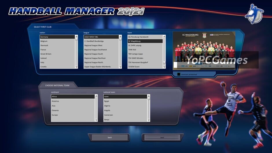 Handball manager 2021 screenshot 5