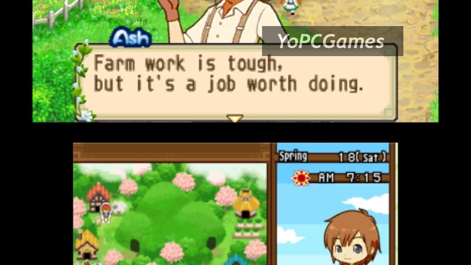harvest moon: the tale of two towns screenshot 4
