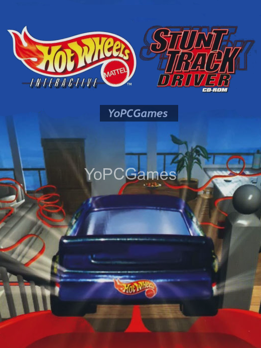 hot wheels stunt track driver poster