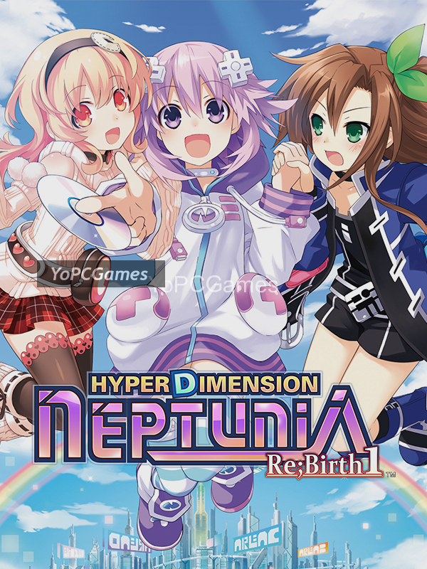 hyperdimension neptunia re;birth1 poster