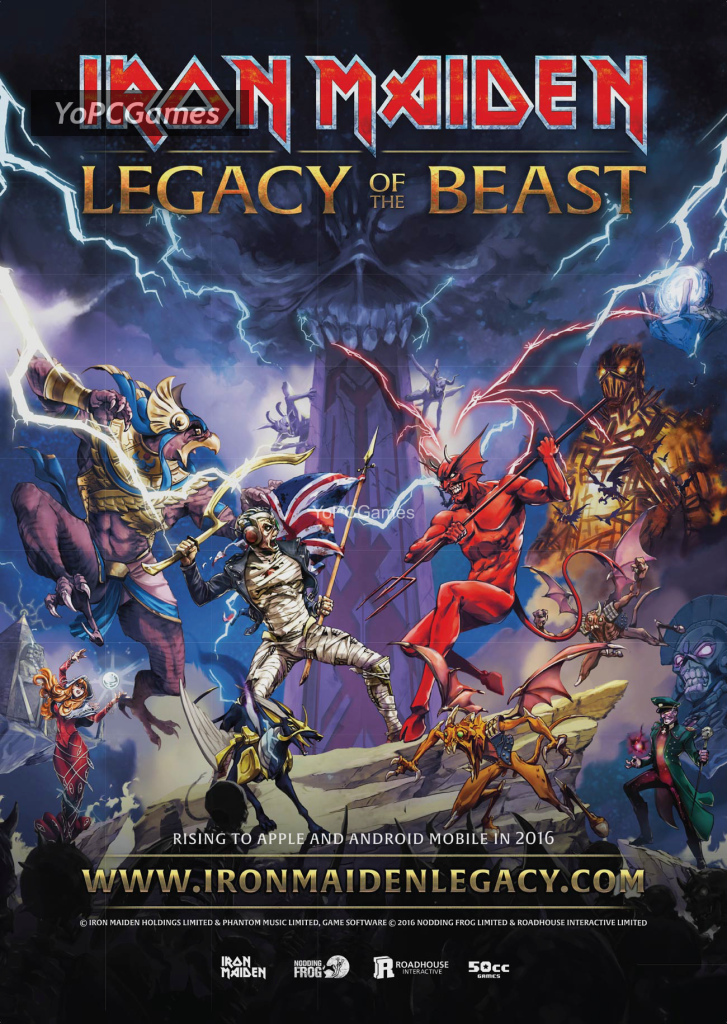 iron maiden: legacy of the beast poster