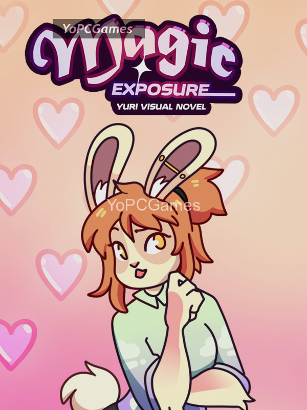 magic exposure: yuri visual novel poster