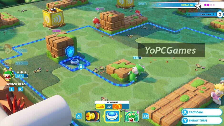 Mario + Rabbids Kingdom Battle: Gold Edition screenshot 1