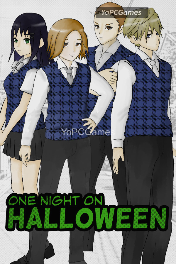 one night on halloween poster