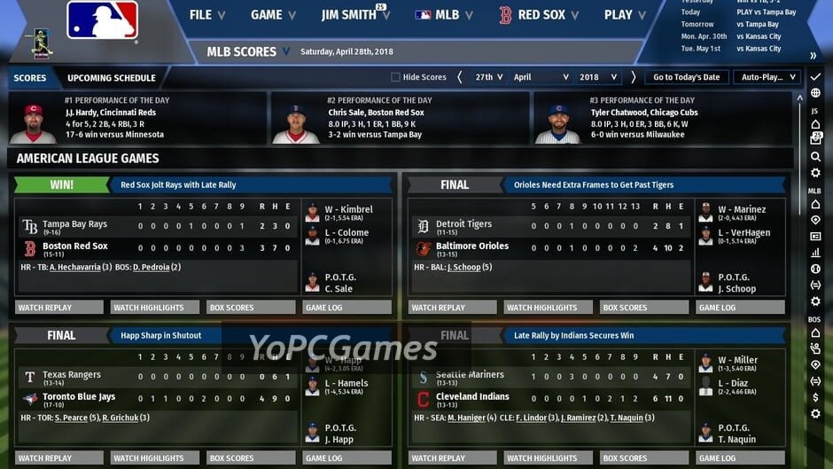 From Park Baseball 19 Screenshot 4