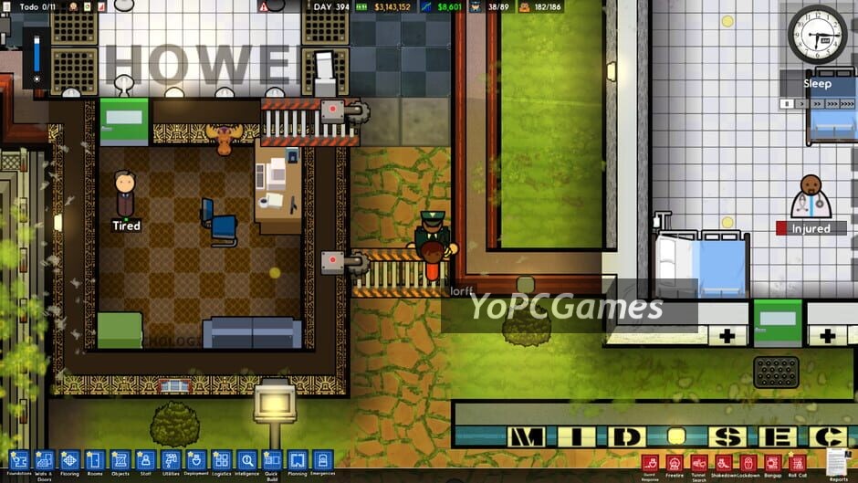 Prison architect: cleared for relocation Screenshot 2