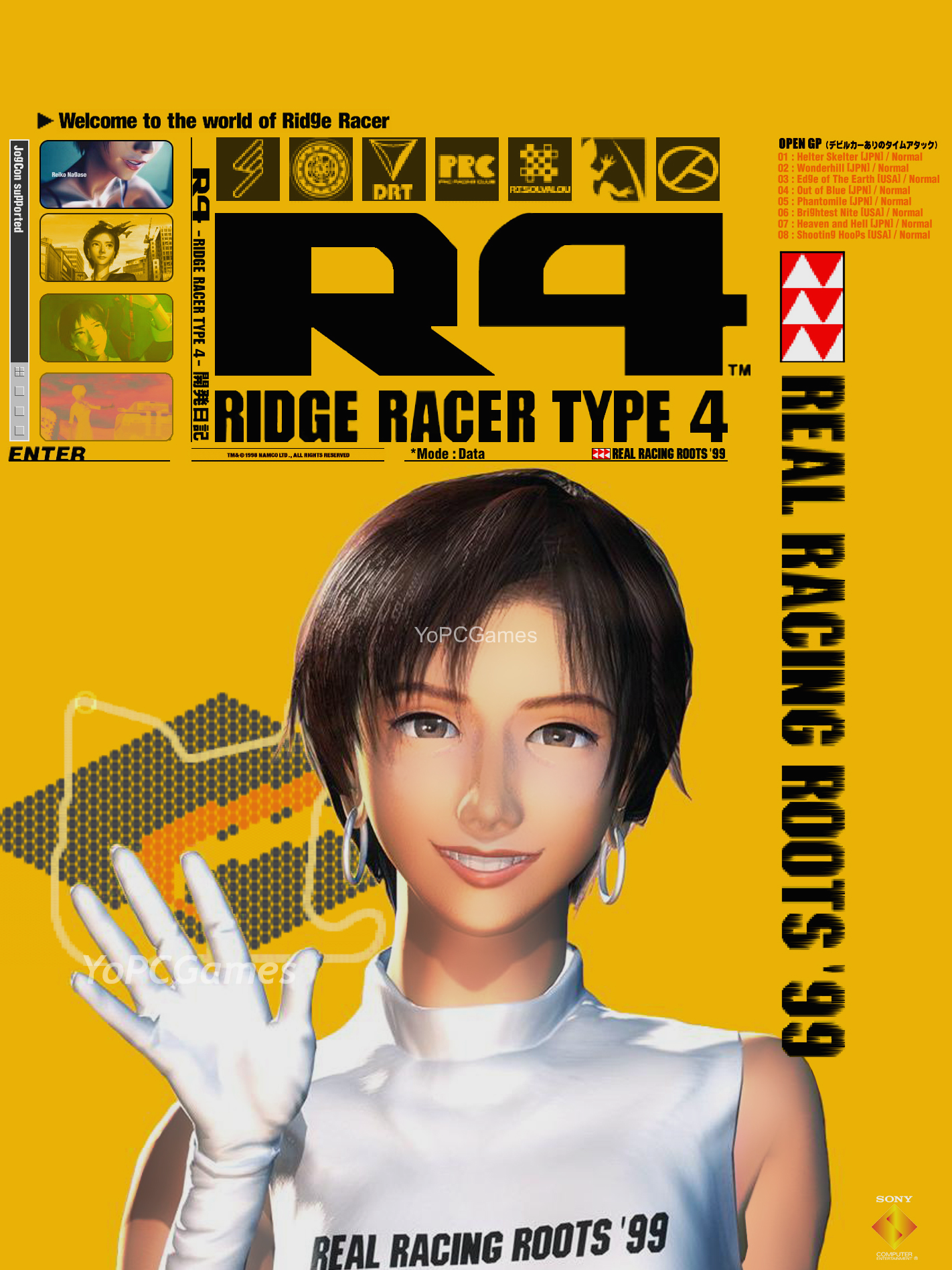 Ridge racer type. R4: Ridge Racer Type 4 (1998). Ridge Racer 4 ps1. R4 Ridge Racer Type 4 ps1. Ridge Racer 1.