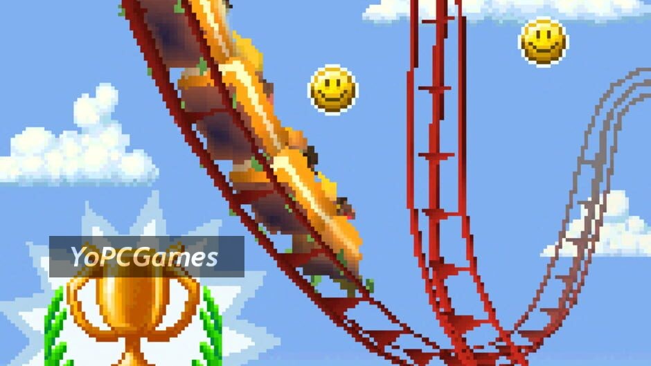 rollercoaster rush 3d screenshot 2