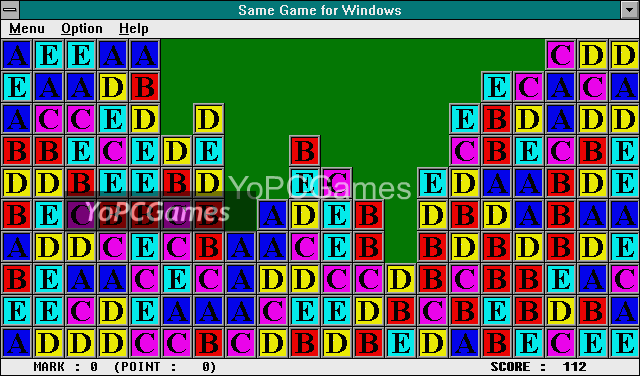same game for windows poster