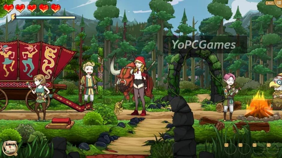 scarlet hood and the wicked wood screenshot 2