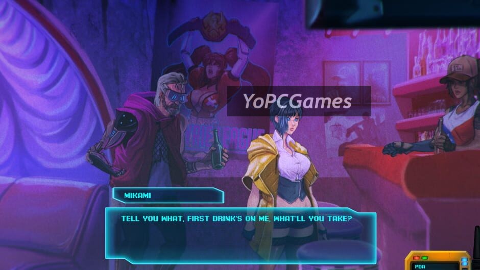 Sense - 不祥的预感: Screenshot of a cyberpunk ghost story 5