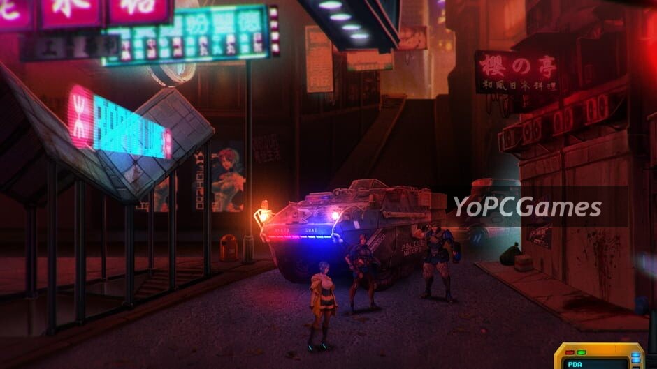 sense – 不祥的预感: a cyberpunk ghost story screenshot 1