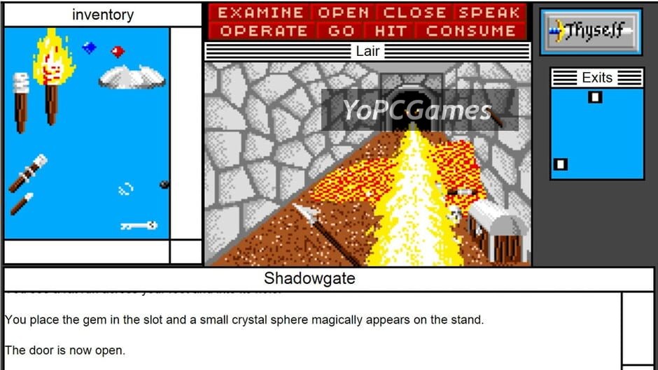 Shadowgate: Screenshot of Macventure series 3