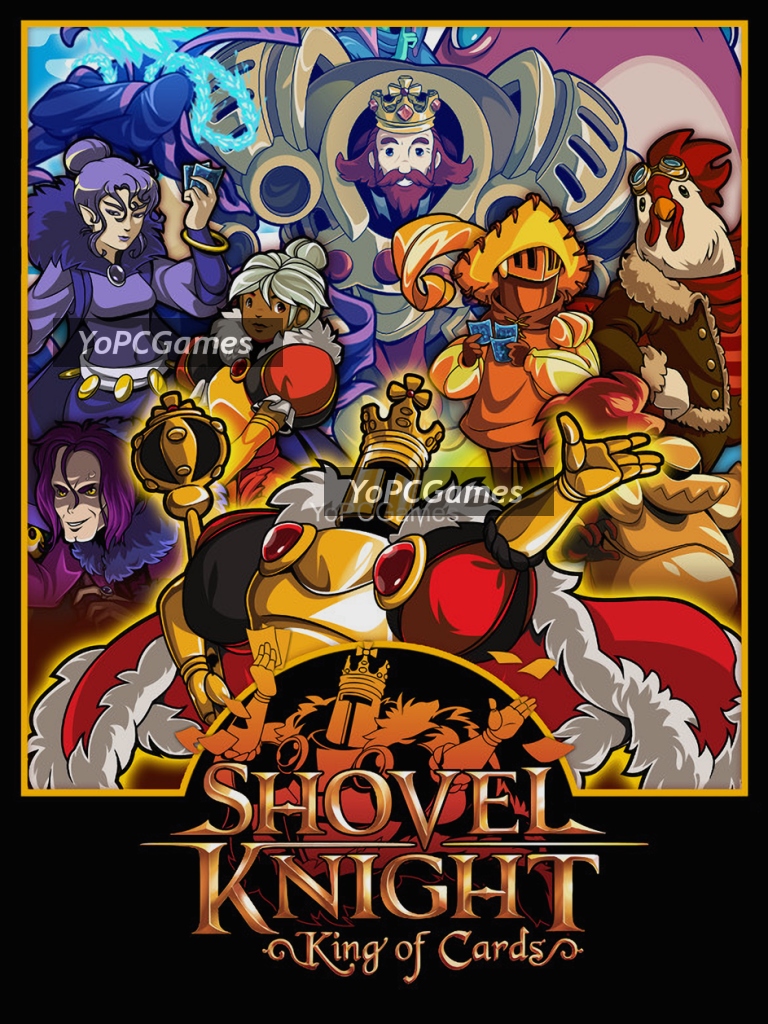 shovel knight: king of cards game