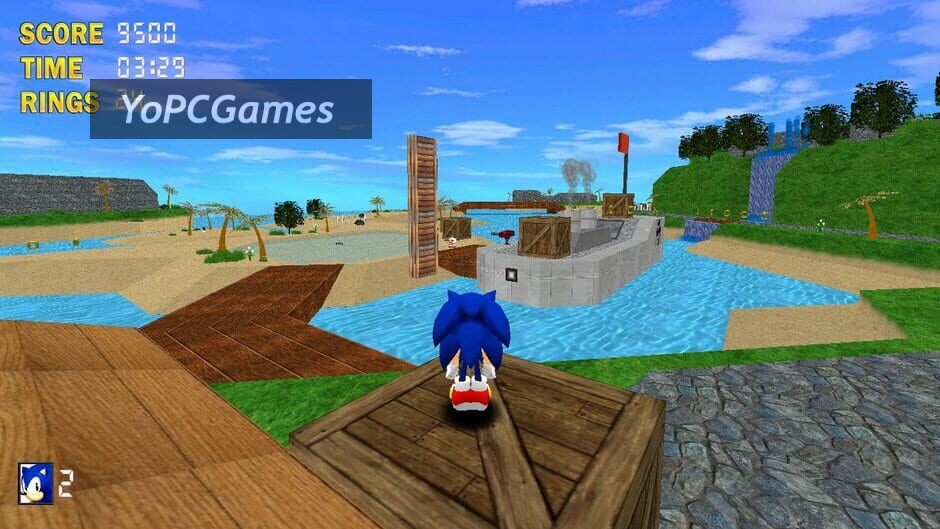 Sonic the Hedgehog 3D screenshot 2