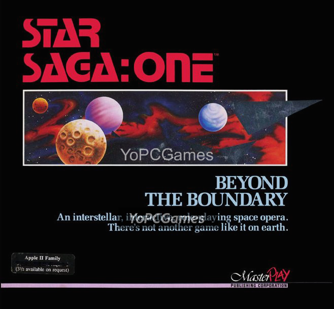 star saga: one - beyond the boundary poster