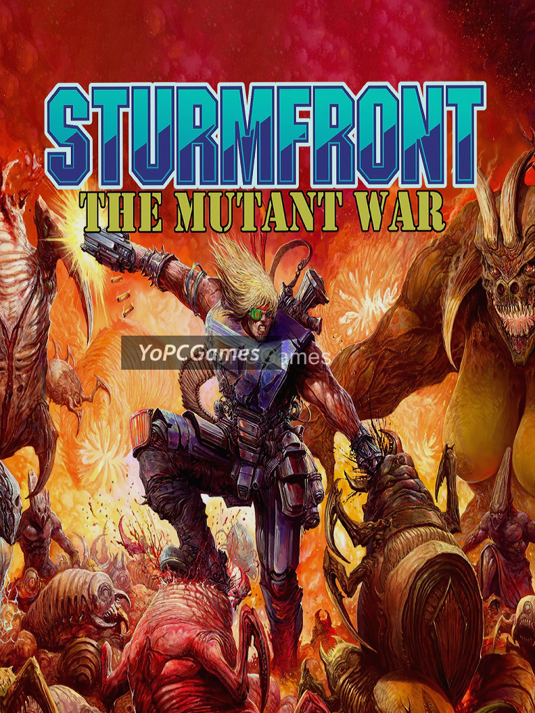 sturmfront - the mutant war poster