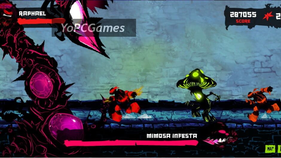 Teenage Mutant Ninja Turtles: Dark Horizons Screenshot 1